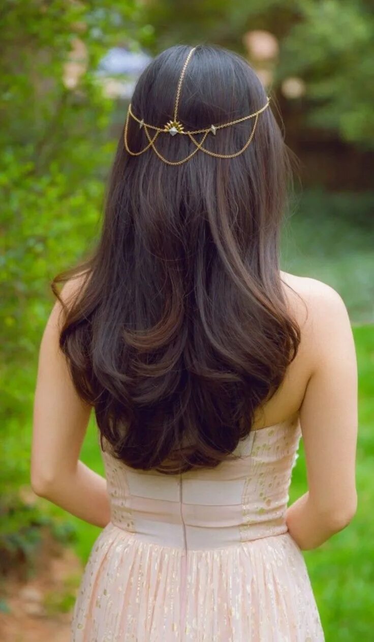 Красивые прически сзади фото 40 Beautiful Long Hairstyles For Your Trendy Appearance Long hair styles, Hair s