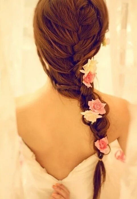 Красивые прически сзади фото Pin by Euza Panganiban on CROWNING GLORY Pretty braided hairstyles, Braids for l