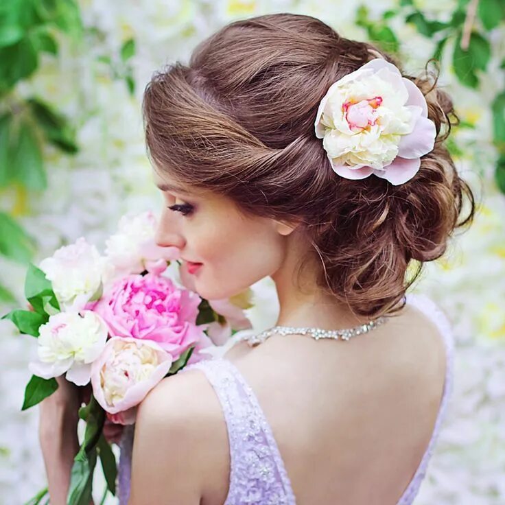 Красивые прически цветом 21 Updo Wedding Hairsyles with Glamour - MODwedding Wedding hairsyles, Bridal ha