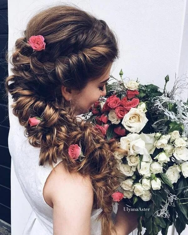 Красивые прически цветом 30 Wedding Updo Hairstyles for Long Hair from Ulyana Aster Wedding hairstyles, L