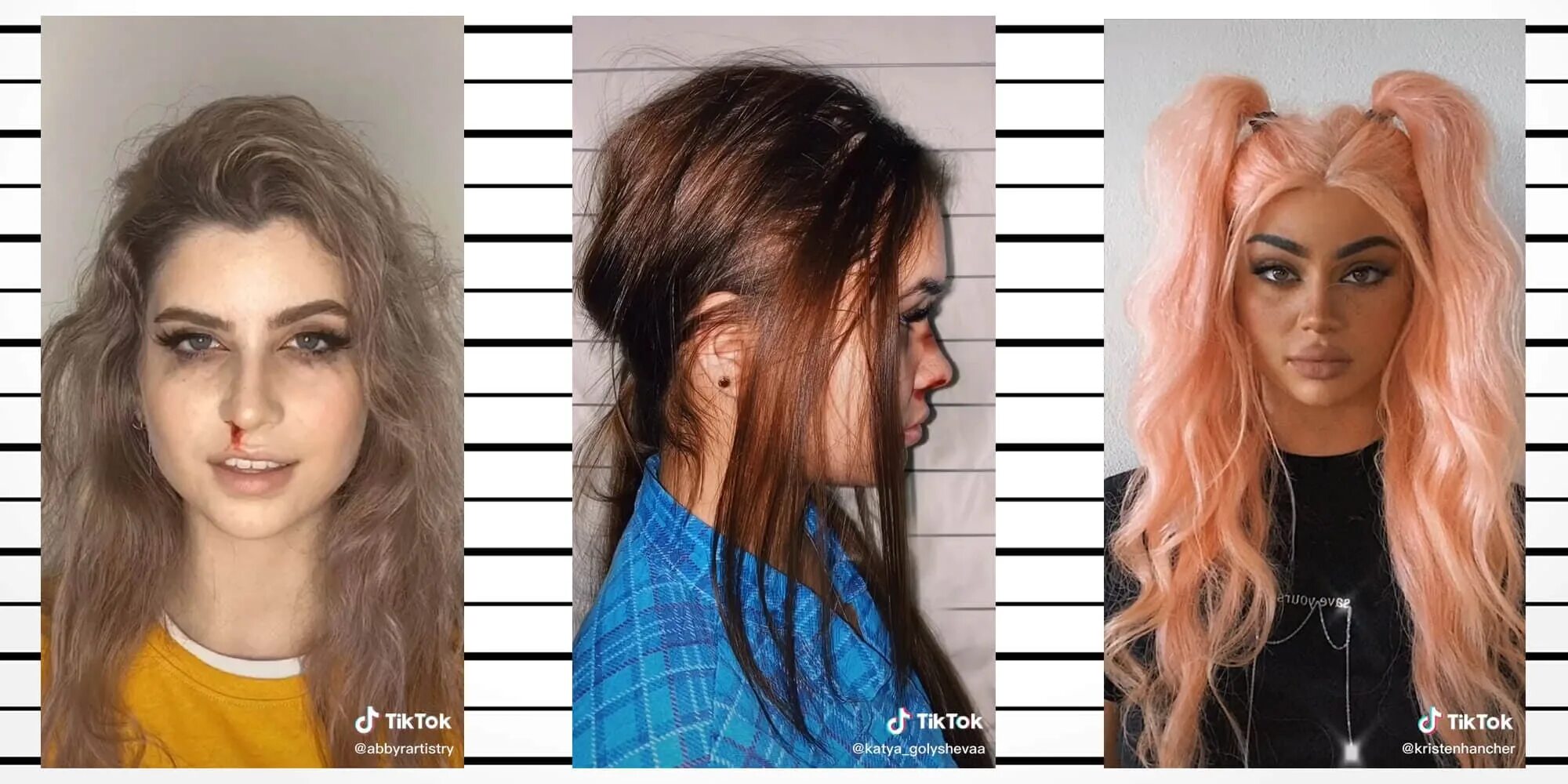 Красивые прически тик ток What Is the TikTok Mugshot Challenge?