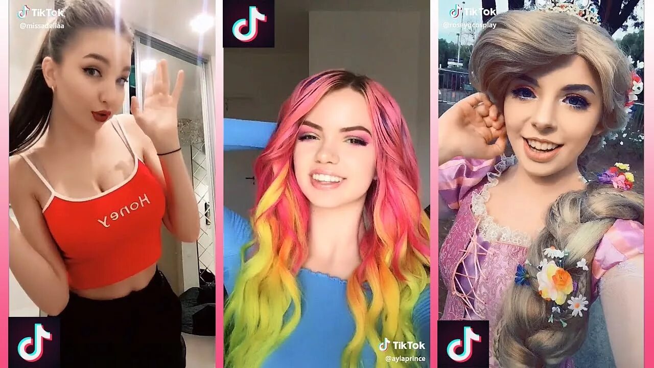 Красивые прически тик ток Tik Tok Rasha #16. Fearless Part. LaLaLa. In The End. Dusk Till Dawn. Сегодня в 