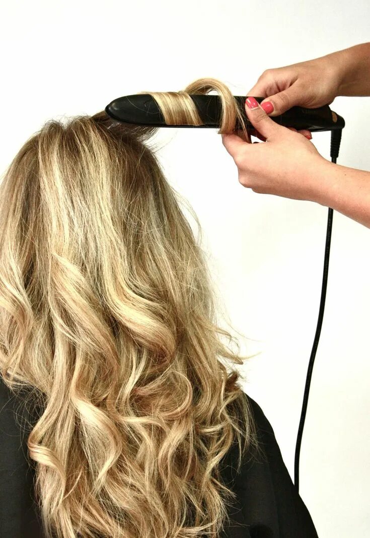 Красивые прически утюжком Curling with the Curve Flat Iron