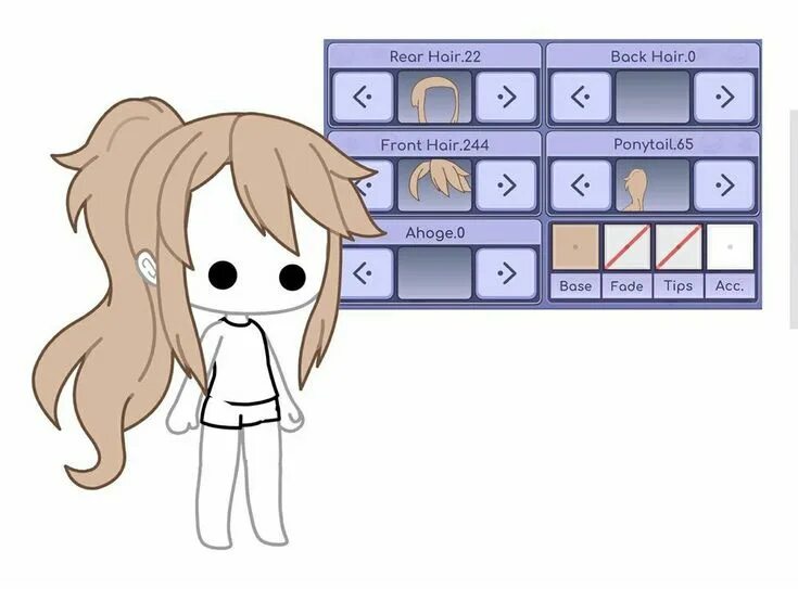 Красивые прически в гача лайф Pin em gAcHa ❤