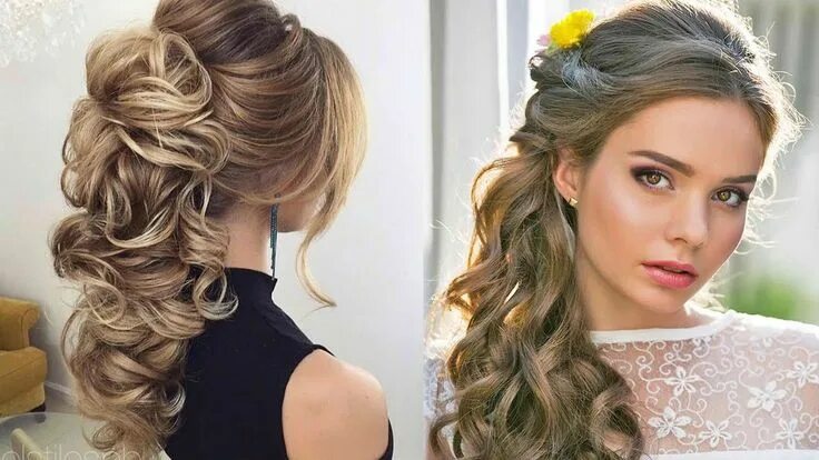 Красивые прически в ресторан Pin by Maria Burrows on Wedding hairstyles Unique wedding hairstyles, Elegant we