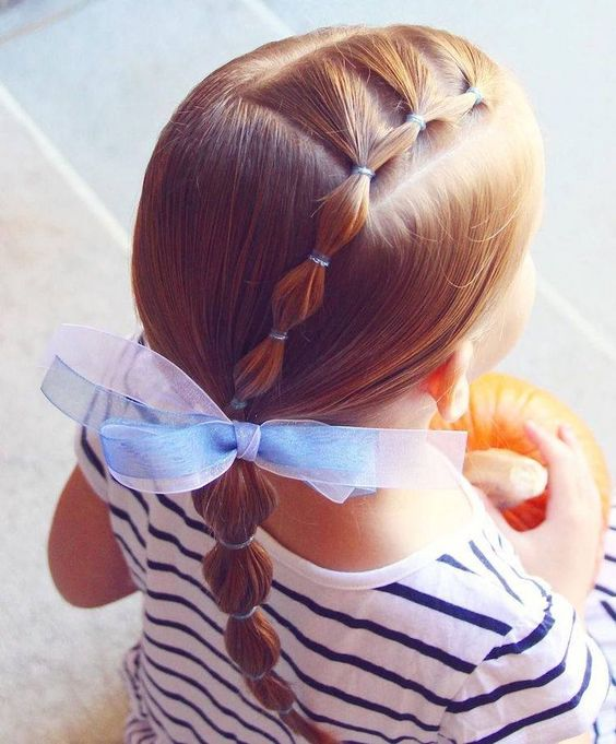 Красивые прически в садик на каждый Pin en braids and things