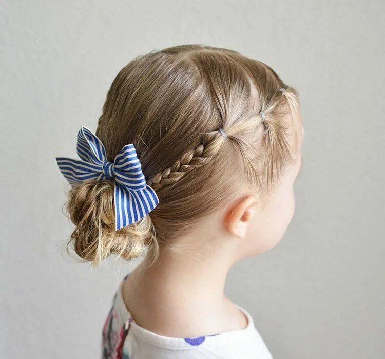 Красивые прически в садик на каждый Пин на доске Coiffure sympa