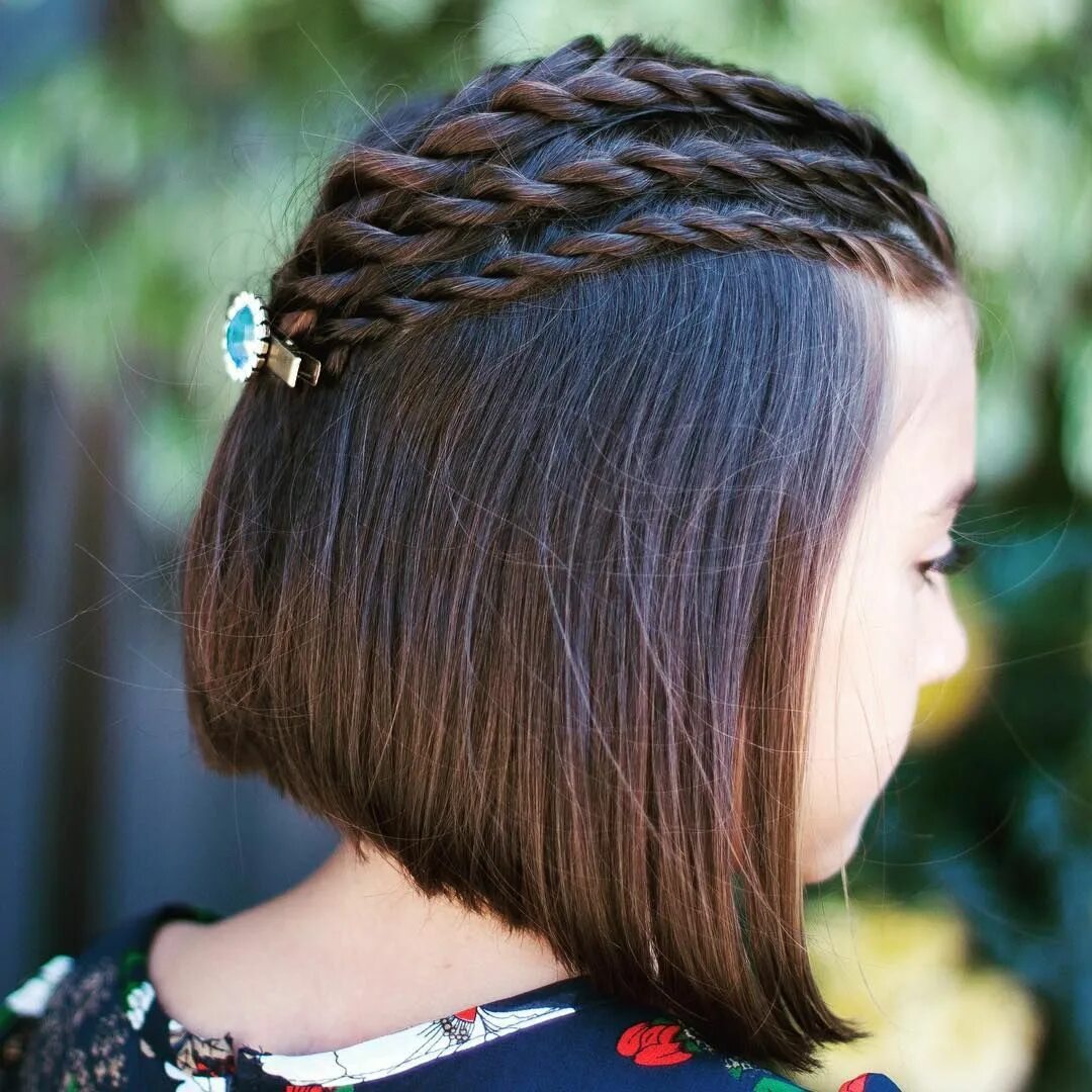 Красивые прически в школу на короткие волосы 50 Best Little Girl Hairstyles in 2019
