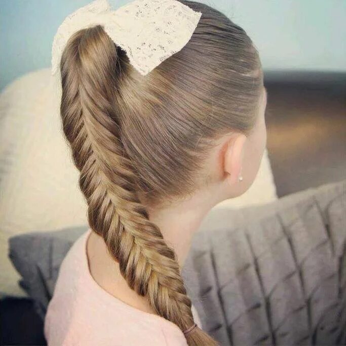 Красивые прически в школу пинтерест Braids Cute girls hairstyles, Long hair styles, Kids hairstyles