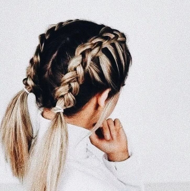 Красивые прически в школу пинтерест Hairstyles for medium length hair, for long hair, everyday. Прически на каждый д