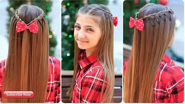Красивые прически в школу с распущенными волосами Pretty Girl Hairstyles - New Trendy Hairstyles Peinados para niñas, Peinados inf