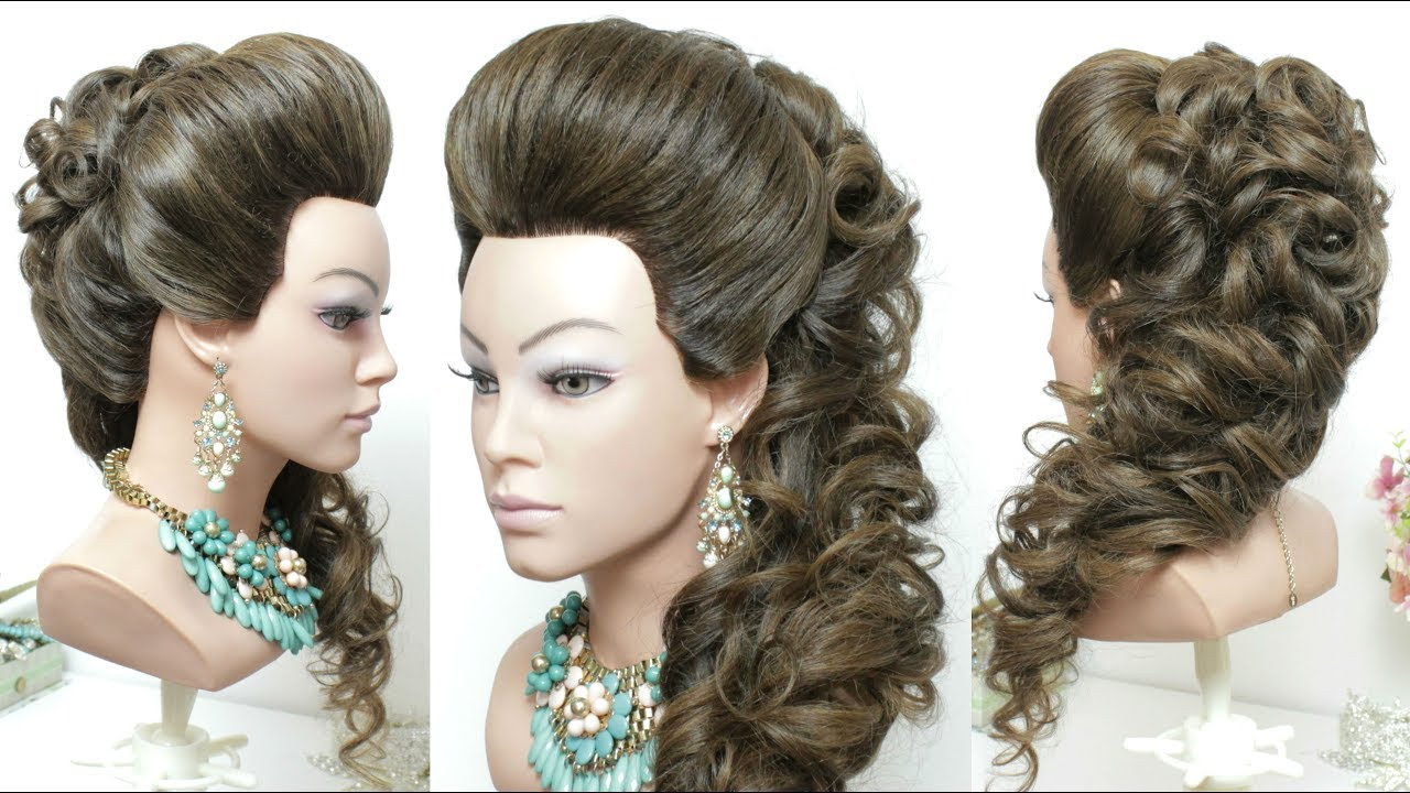 Красивые прически видное 20 Best Side Hairstyles with Puff and Curls