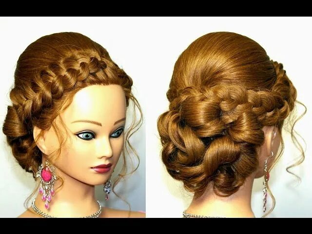 Красивые прически ютуб updo hairstyle long hair - Google Search Prom hairstyles for long hair, Long hai