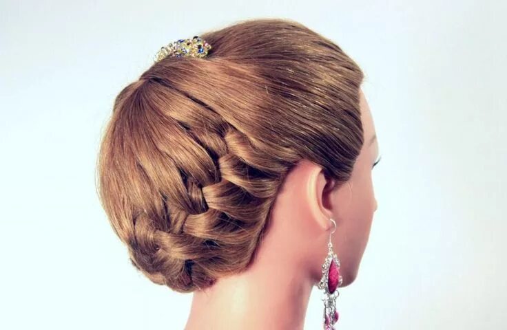 Красивые прически ютуб Прическа с плетением на длинные волосы. Hairstyle for long hair Long hair styles