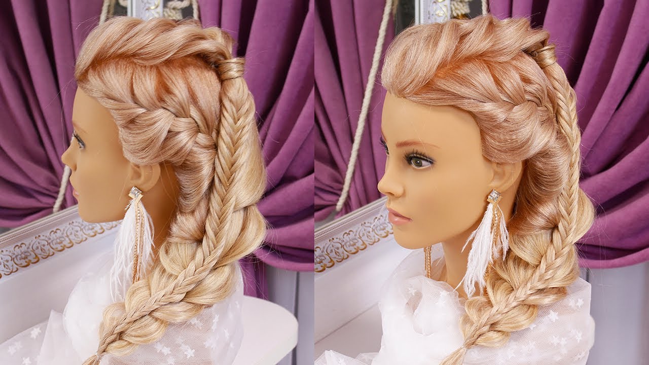 Красивые прически ютуб Красивые Прически Пошагово.Amazing Hairstyles Compilation 2018 - YouTube