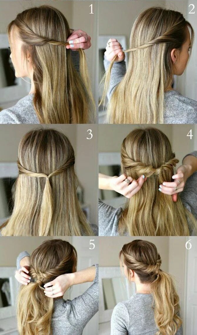 Красивые прически за 3 минуты 20 Peinados semi-formales para aprender y dominar en menos de 10 minutos Semi fo
