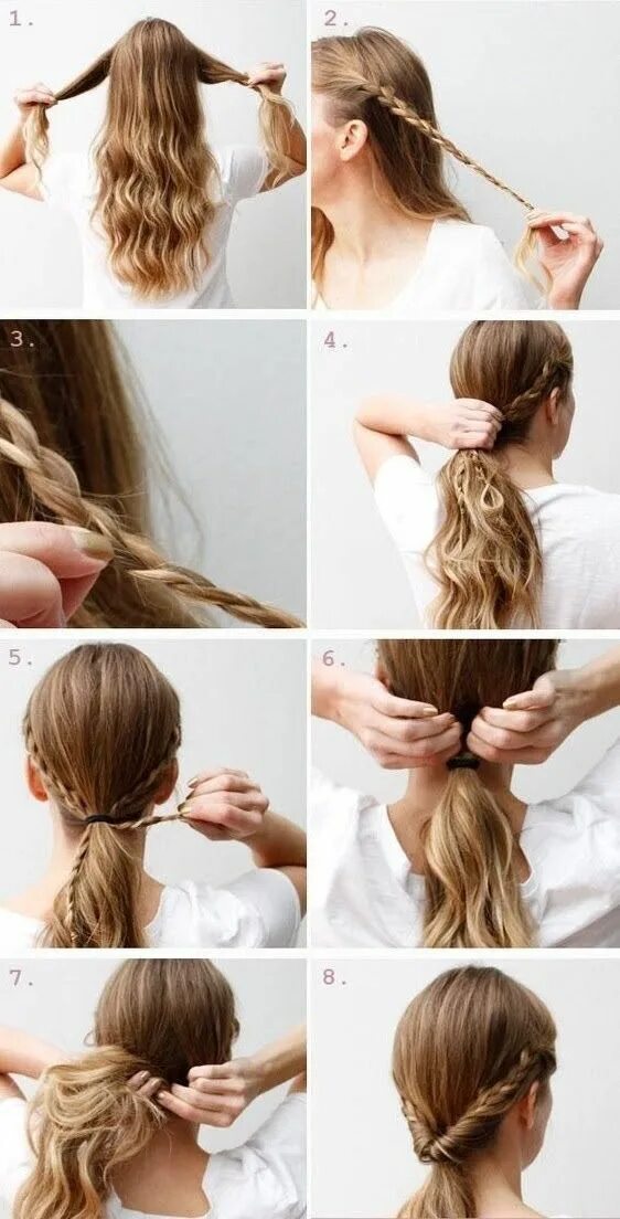 Красивые прически за 3 минуты New fashionable haircut hairstyle trends 2020 новая модная прическа стрижка укла