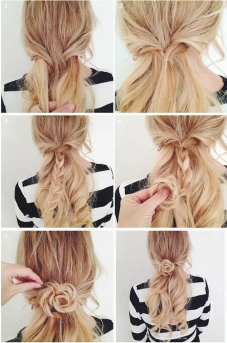 Красивые прически за 5 минут 14x krásné a jednoduché účesy, které si zvládnete udělat do 3 minut Long hair st
