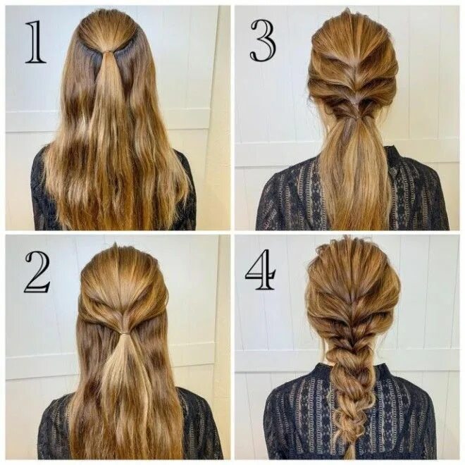Красивые прически за 5 минут 11 простых и стильных причёсок которые можн Hair styles, Hair trends, Hair beaut