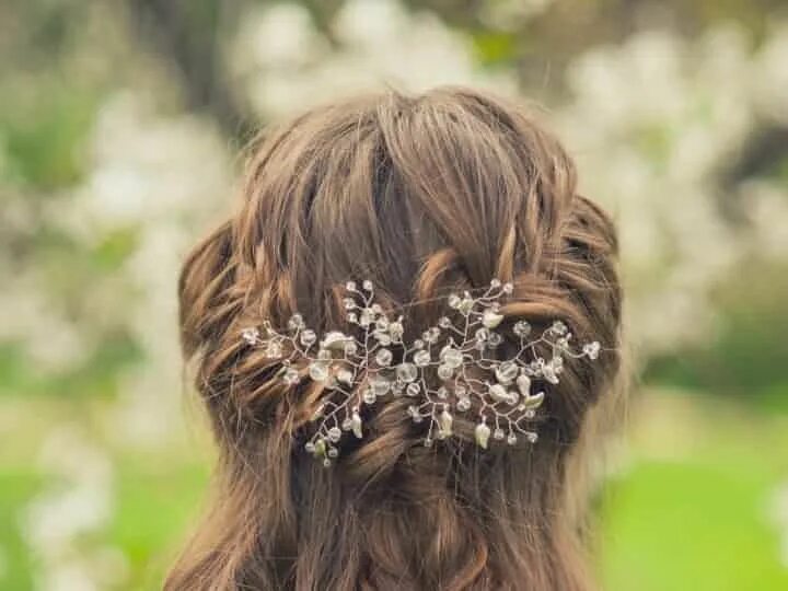 Красивые прически заколками Penteados com trança para casamento: inspirações para todos os estilos de noivas