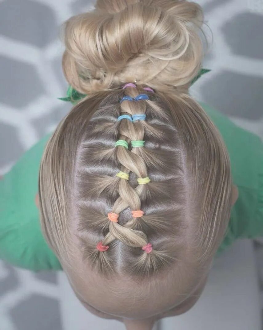Красивые прически заплести ребенку Clarice Manson in 2024 Kids hairstyles, Baby hairstyles, Girls hairdos