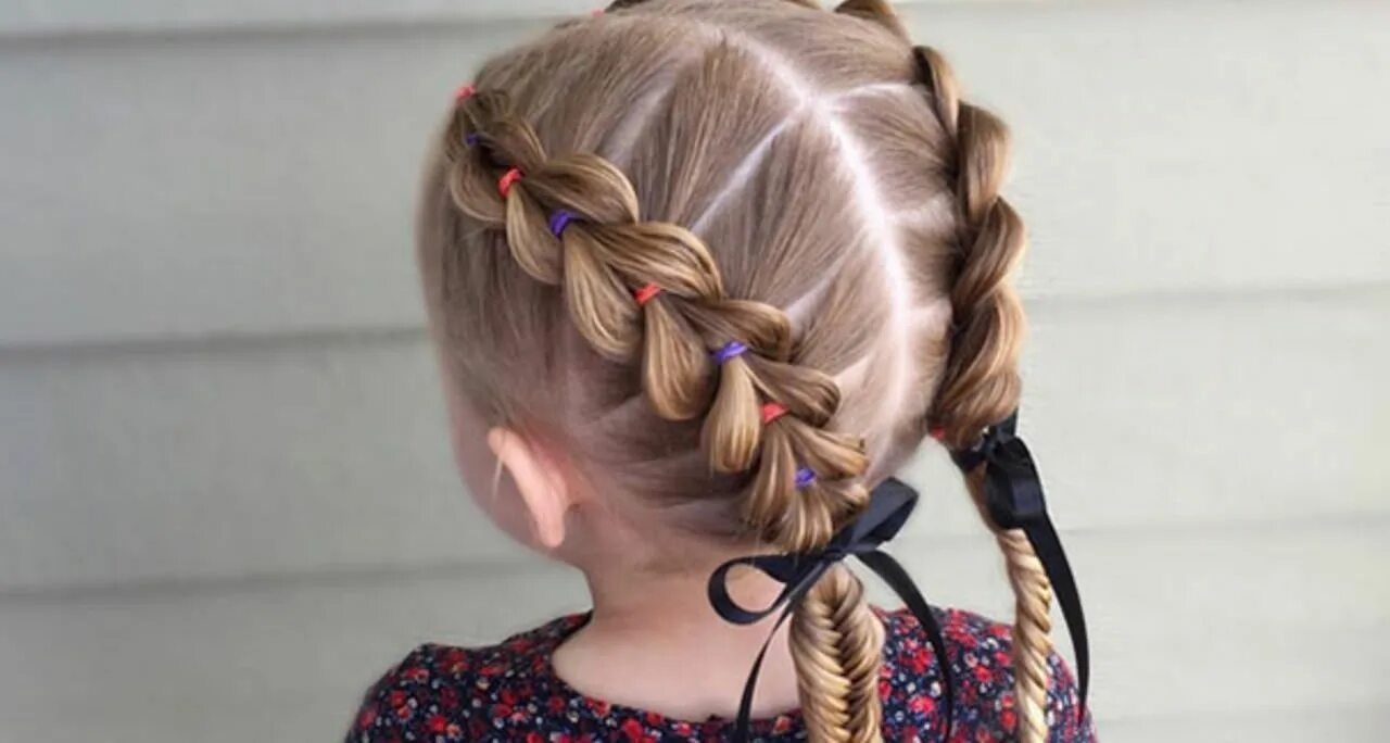 Красивые прически заплетенные для девочек Peinados de niñas con trenzas! Atrévete a realizarlos Peinados para niñas, Trenz