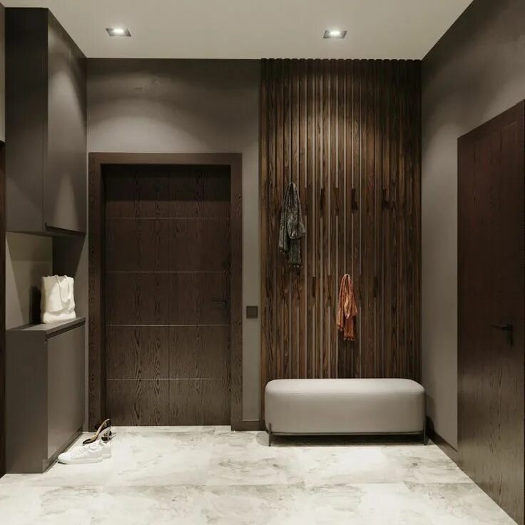 Красивые прихожие в современном стиле интерьер Modern Apartment Design with Contemporary Interior