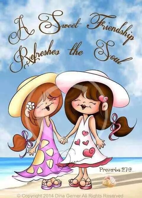 Красивые прикольные картинки с днем подруги Pin by Linda Herrera on Jesus, Lord of my life! Special friend quotes, Friends q
