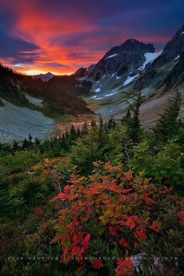 Красивые природные фото 500px / Photo "Unforgettable Fire" by Sean Bagshaw Beautiful landscapes, Beautif