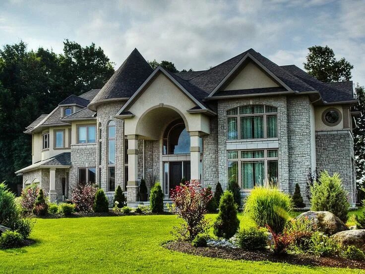 Красивые проекты коттеджей фото Pin by Magda Oyarzo on Asombrosas Casas Dream house exterior, Dream home design,