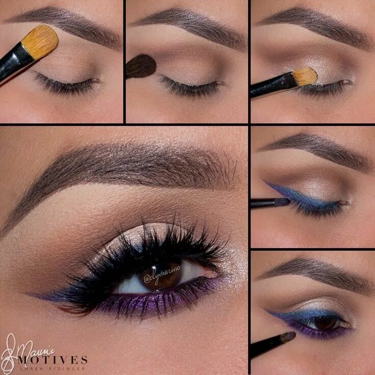 Красивые простой макияж домашних Pin by C&A on Maquillaje Eye makeup designs, Makeup tutorial eyeshadow, Simple e