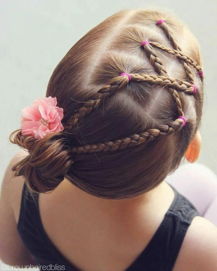 Красивые простые детские прически Pinterest Girl hair dos, Kids hairstyles, Girl hairstyles