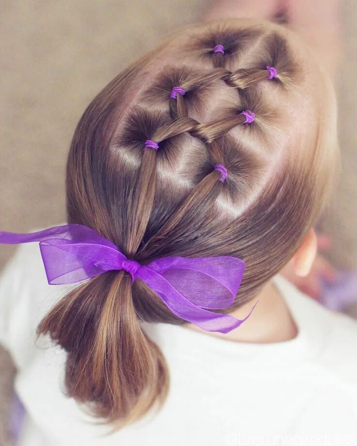 Красивые простые детские прически Hairstyles For Long Hair Toddlers For Round Faces Hairstyles for thin hair, Todd
