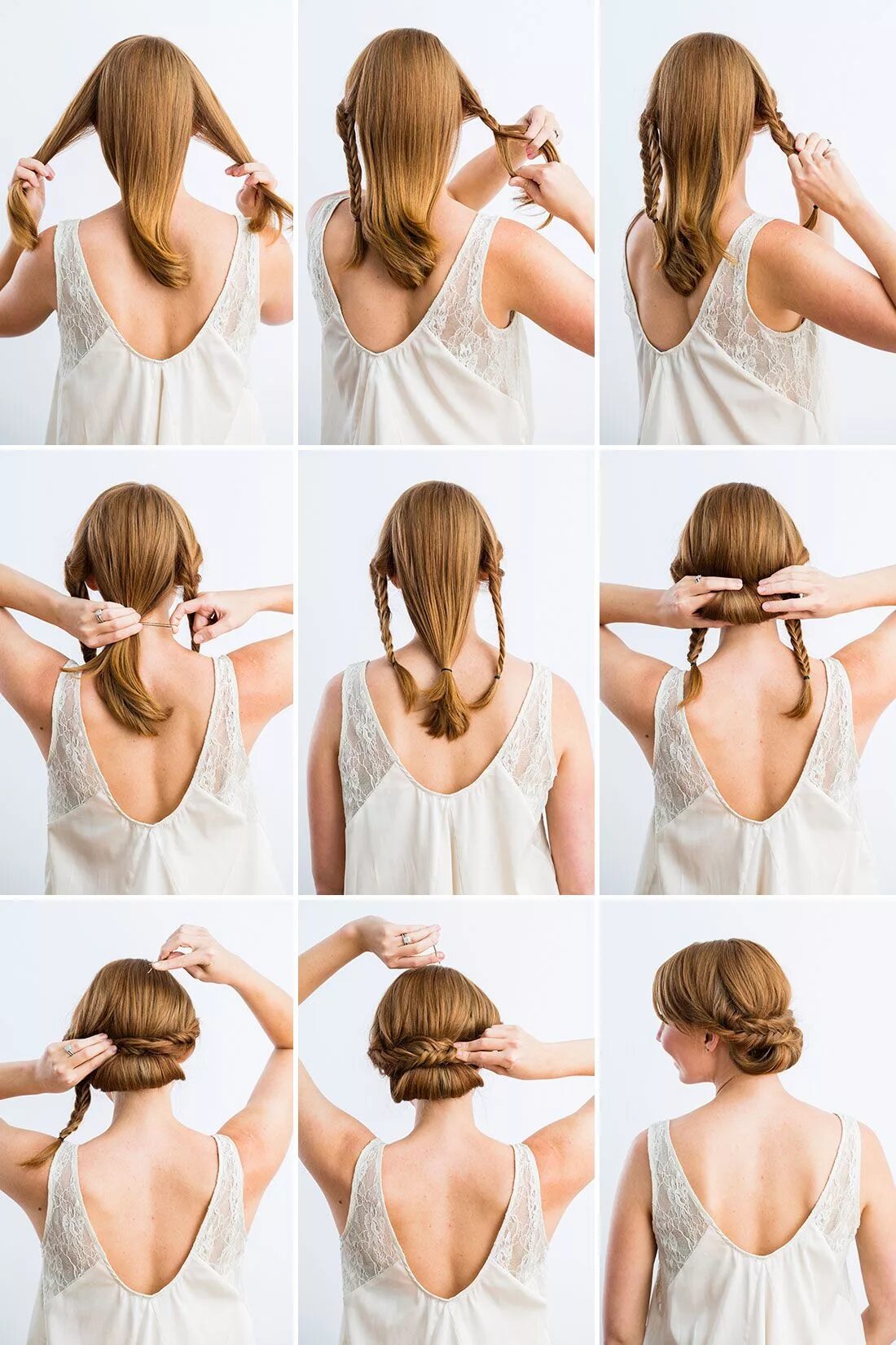Красивые простые легкие прически 3 Timeless Bridal Updos You Can Actually DIY Diy wedding hair, Diy hairstyles, W