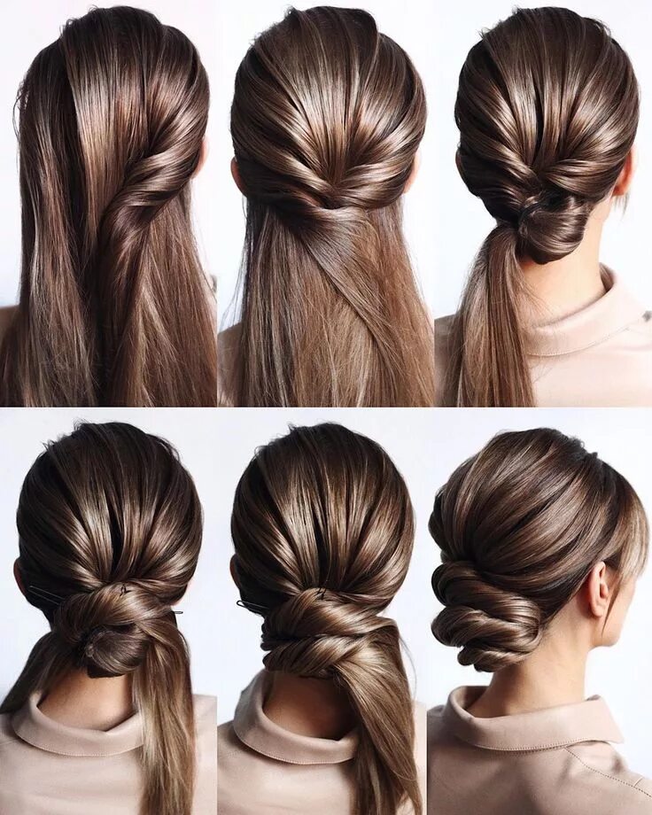 Красивые простые прически 816 curtidas, 6 comentários - @tonyastylist no Instagram: "I know you like it ☄ 