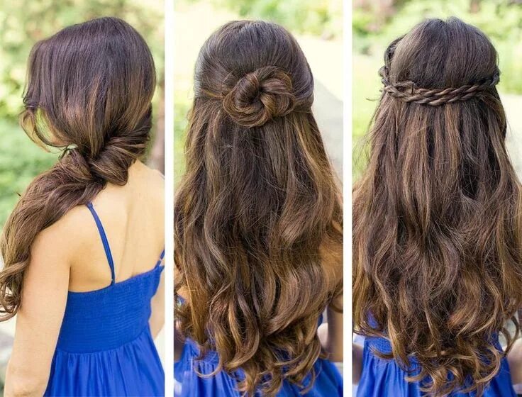 Красивые простые прически на праздник masquerade hairstyles for medium hair - Google Search Long hair styles, Long hai