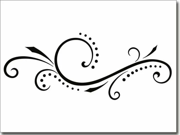 Красивые простые узоры фото Fensteraufkleber Schwungvolles Ornament Schablone designs, Schneeflocke tattoo, 