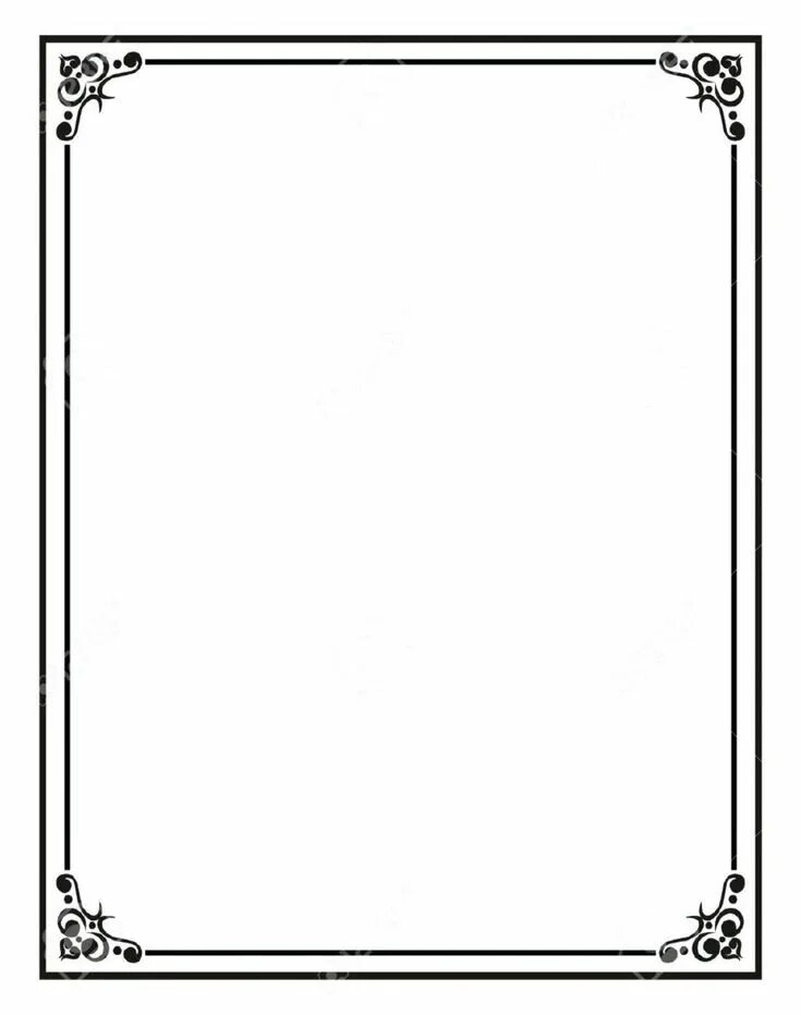 Красивые рамки а4 для оформления текста Professional Certificate Border Design Templates Border templates, Free word art