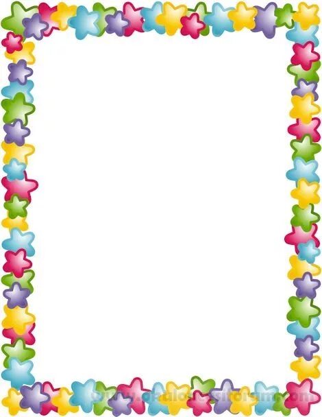 Красивые рамки для оформления детской Başarı belgeleri için çerçeveler - Okul Öncesi Etkinlikleri Clip art borders, Fr
