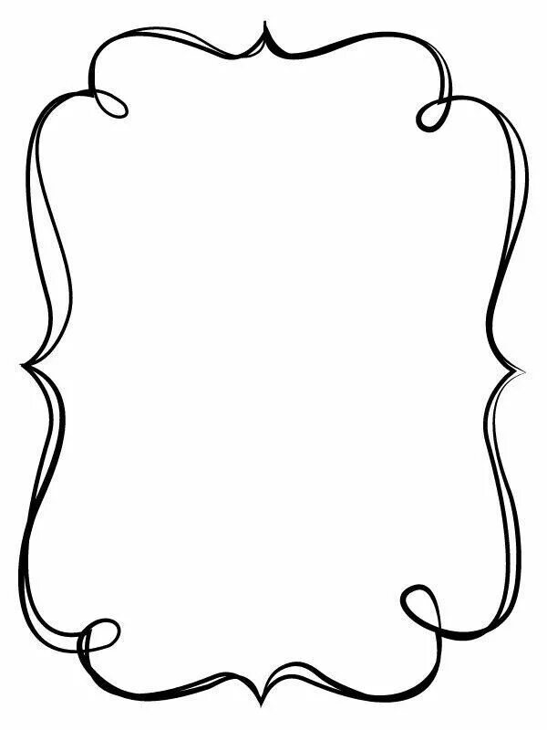 Красивые рамки для оформления шаблоны Pin by Modorova Svetlana on Рамки Clip art borders, Page borders design, Frame b