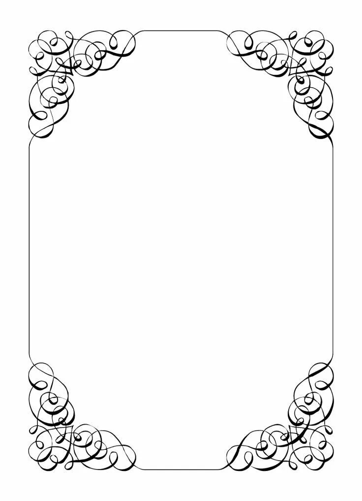 Красивые рамки для оформления шаблоны Blank Templates For Invitations (11) PROFESSIONAL TEMPLATES Свадебные приглашени