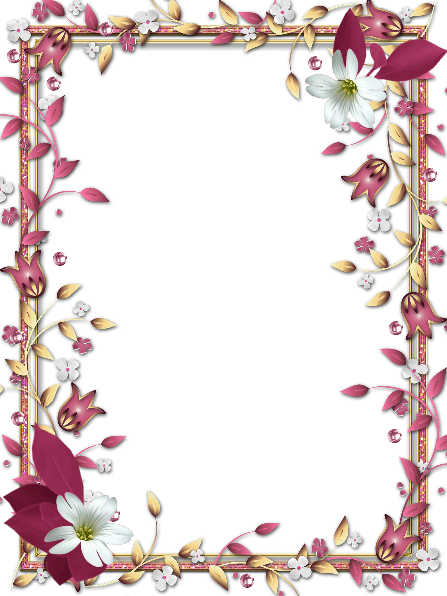 Красивые рамки для оформления текста Pin by ENGLISH school on Marcos para word Floral cards design, Flower frame, Flo