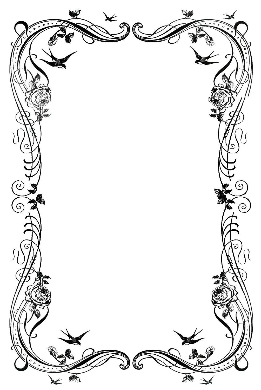 Красивые рамки для оформления текста word 19 Decorative Border Designs Images - Free Clip Art Borders, Free ... Clip art b