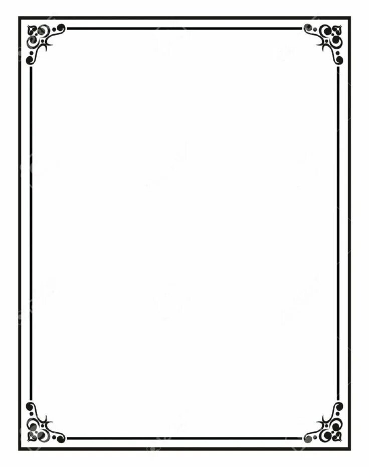 Красивые рамки для оформления ворда 004 Certificate Border Template Word Free Download Pi5Rerzbt for Word Border Tem