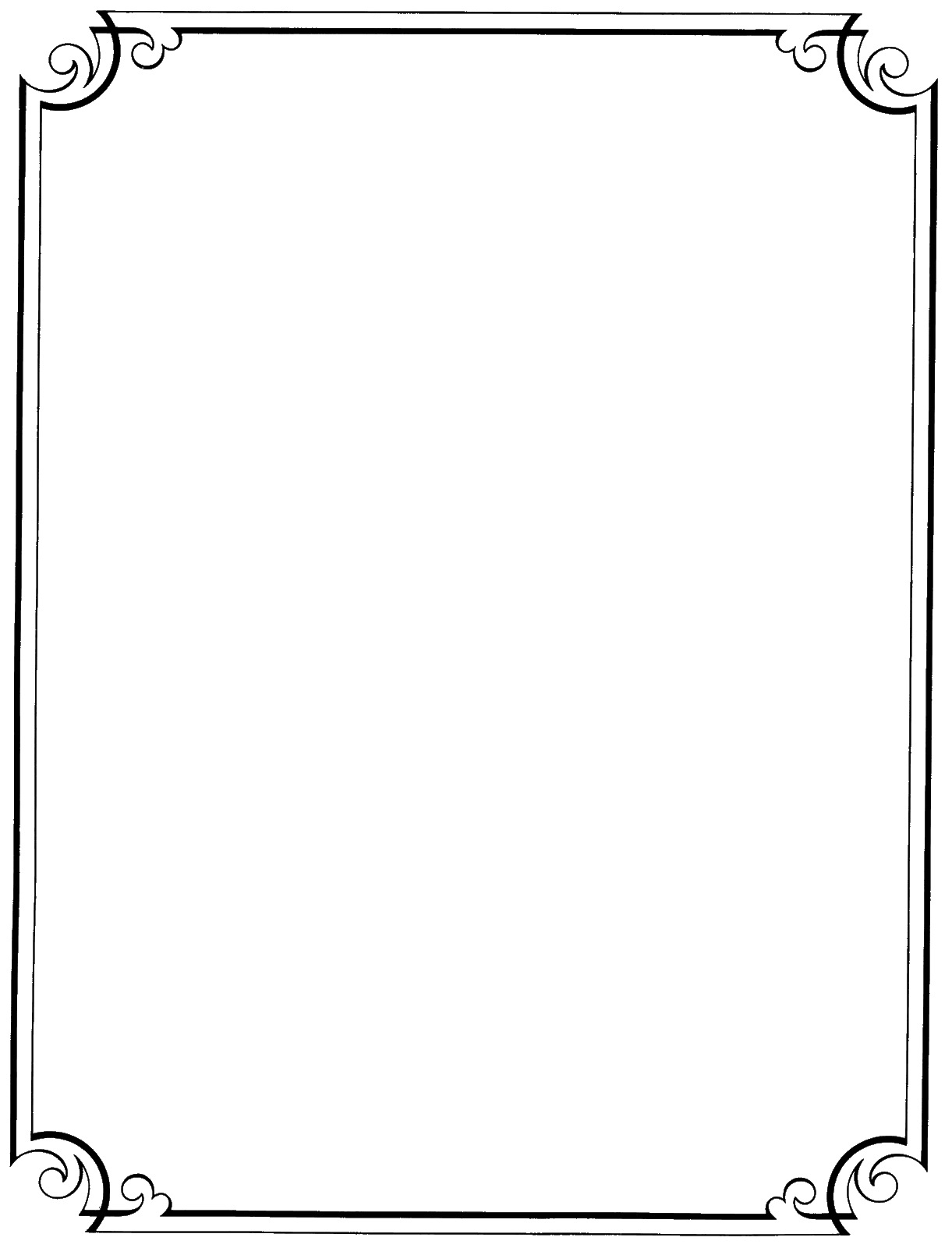Красивые рамки оформления word Fancy Page Borders - ClipArt Best - ClipArt Best Borders for paper, Free clip ar