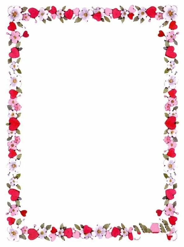 Красивые рамочки для оформления текста Cadres pour creations - Page 5 Floral border design, Colorful borders design, Fl