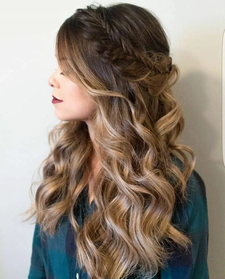 Красивые распущенные прически Pin by Lily Lashaway on Hair Prom hairstyles for long hair, Down hairstyles, Lon