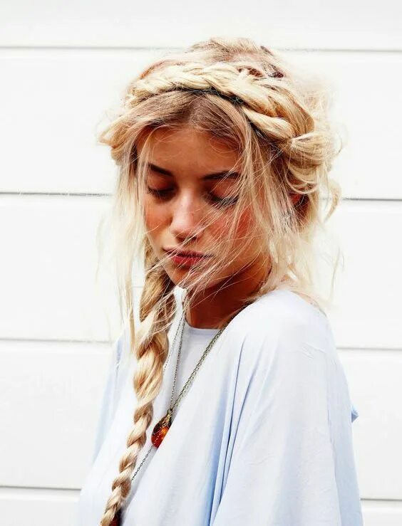 Красивые растрепанные прически Pin on -p r e e n- Hair styles, Long hair styles, Hair inspiration