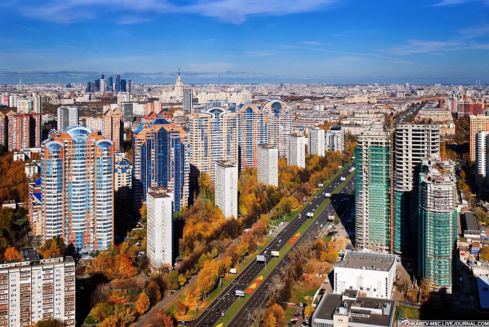 Красивые районы москвы фото Юго запад москвы - блог Санатории Кавказа