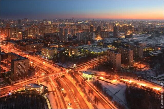 Красивые районы москвы фото Москва свысока - ЯПлакалъ
